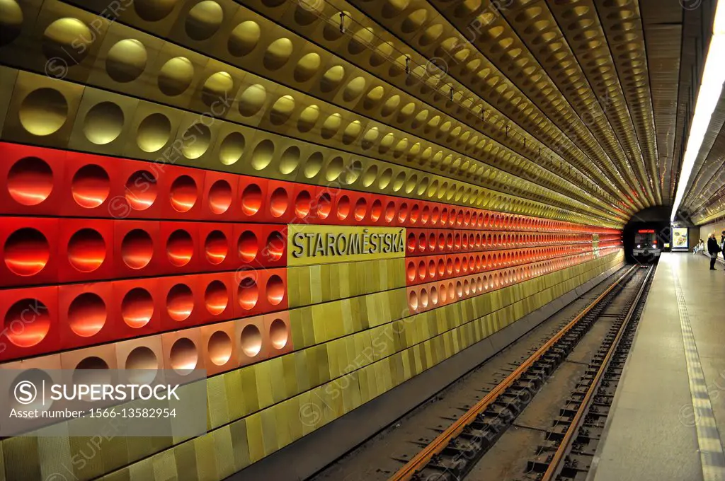 Prague metro