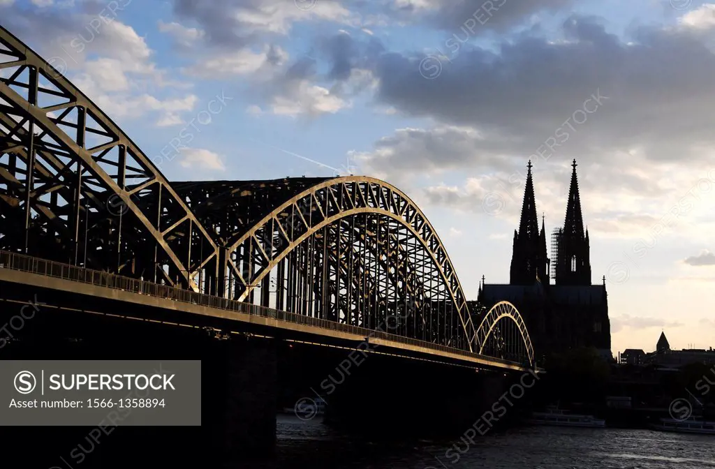 Hohenzollern Bridge in Cologne