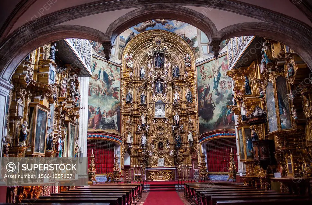 Nuestra Señora del Pilar church ´La Enseñanza´, 104 Donceles street, Mexico City, Mexico.
