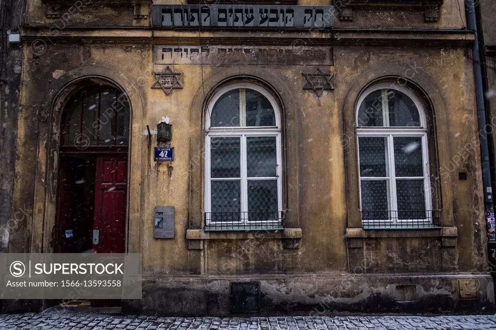 Krakow, Poland, North East Europe. Jewish ghetto.