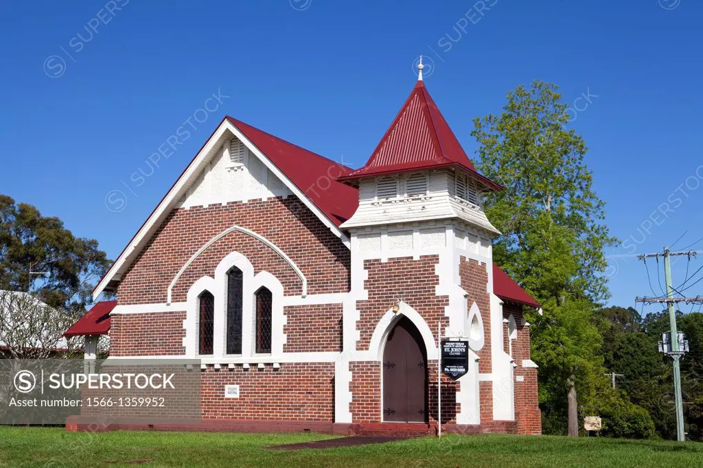 St John's Presbyterian Church, Clunes, NSW, Australia.