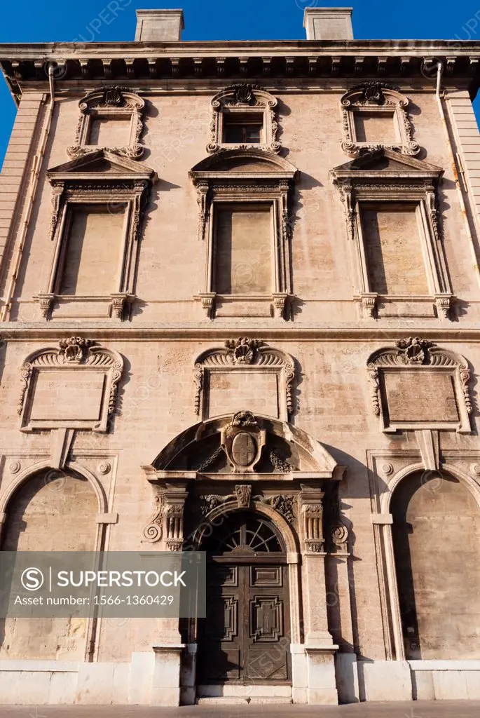 Marseille City Hall, Marseille, Bouches-de-Rhone, Provence-Alpes-Cote-d'Azur, France, Europe.