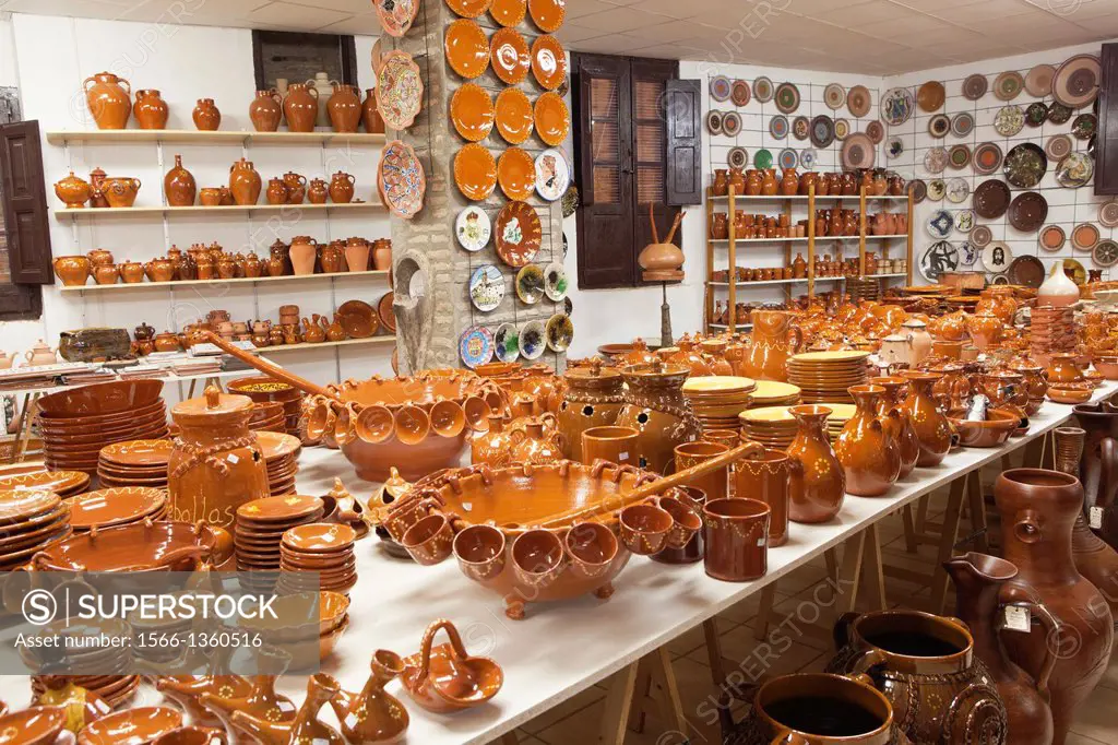 Pottery in Bandaliés, Huesca, Spain.