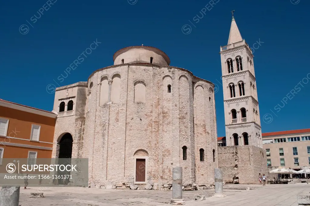 Church of Saint Donat, Zadar, Croatia.