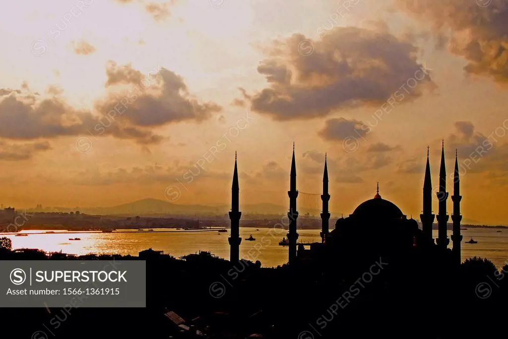 Sultanahmet Camii, Blue Mosque, Istanbul, Turkey