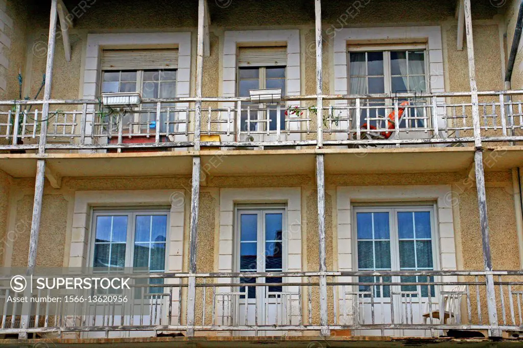 Balconies, Mont-Louis, France