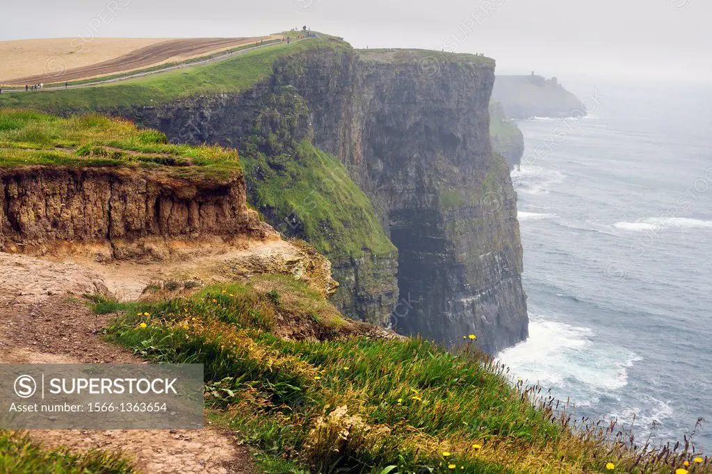 Moher cliffs. Ireland.