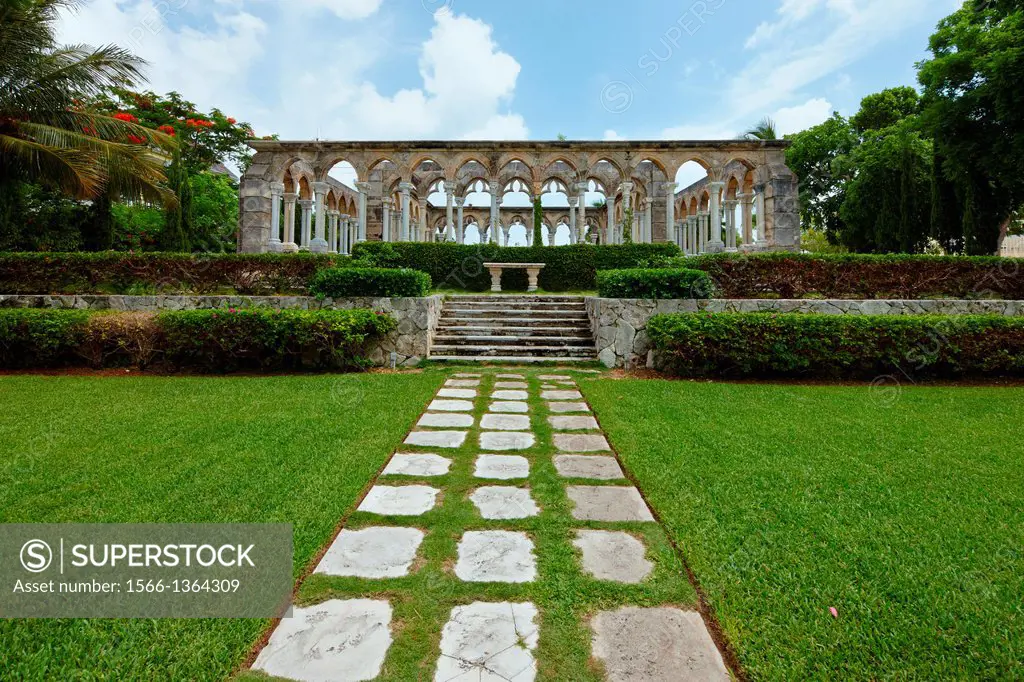 Versailles Gardens and French Cloister Nassau, New Providence Island, Bahamas.