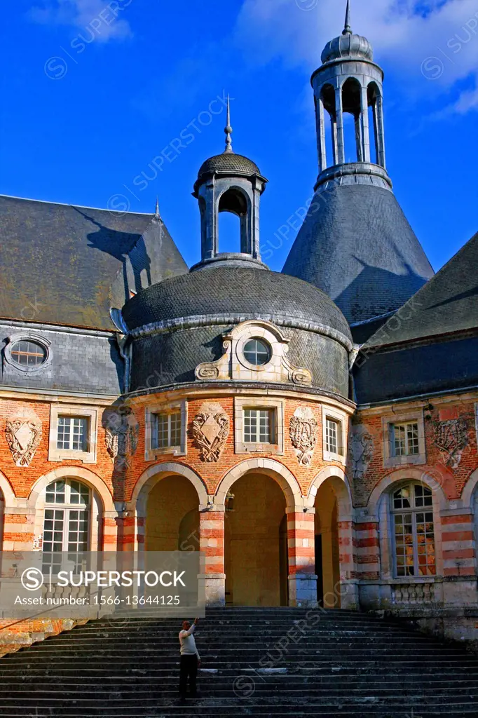 Castle of Saint-Fargeau, France