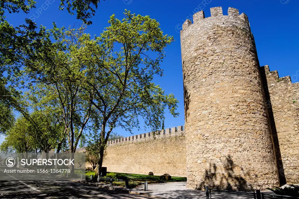 walls of Evora, Alentejo, Portugal, Europe.