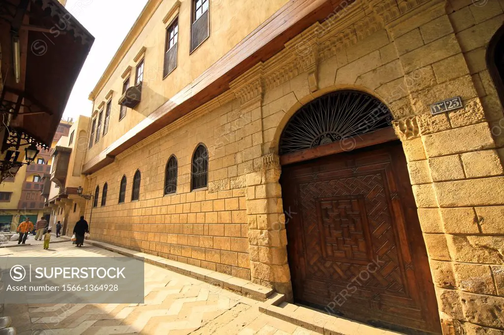 Bayt Al-Suhaymi, house of Al-Suhaymi, Arabic house, Cairo, Egypt