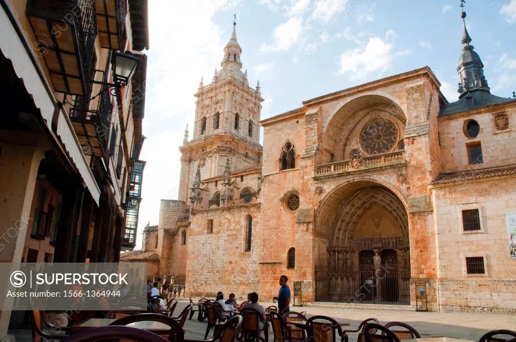 Cathedral. El Burgo de Osma, Soria province, Castilla Leon, Spain.