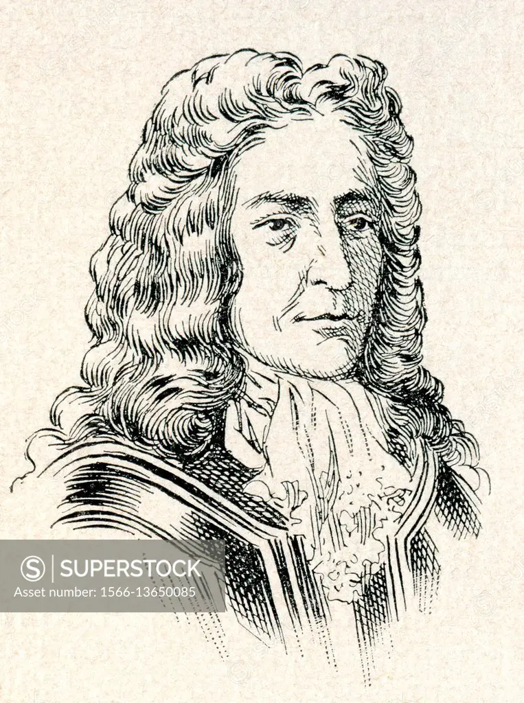 Prince Eugene of Savoy, 1663-1736. Military commander, general of the Imperial Army and statesman of the Holy Roman Empire and the Archduchy of Austri...