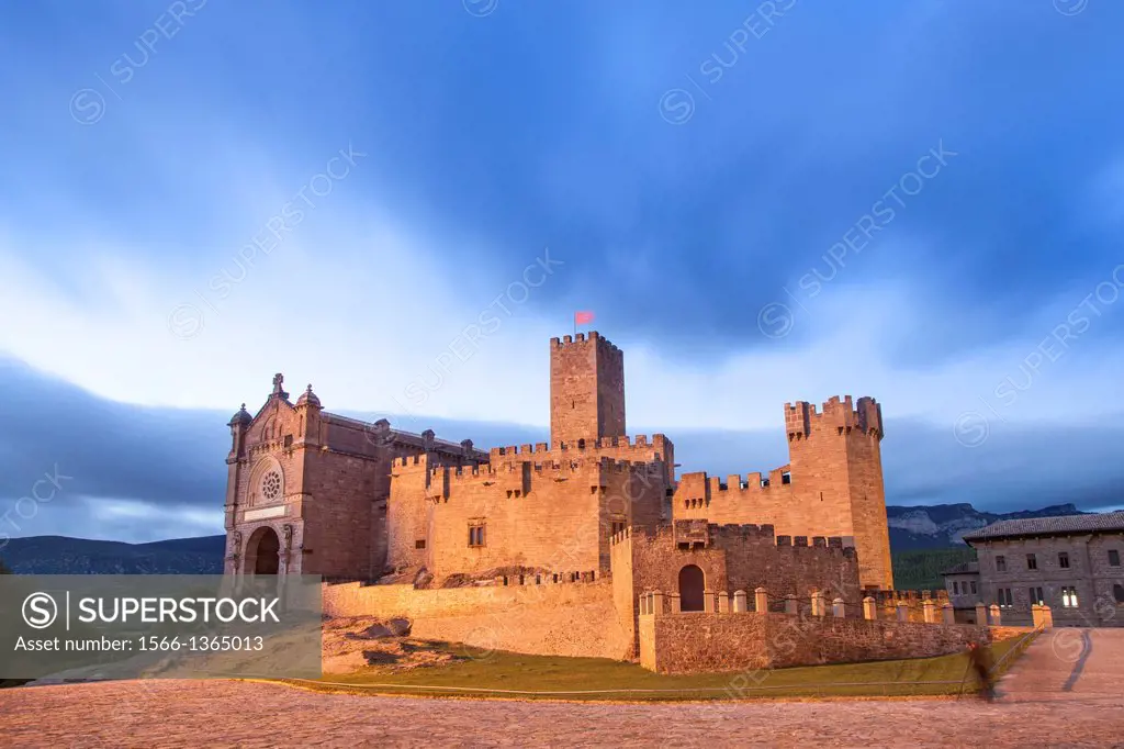 Castle of Javier, Santuary of Javier, Javier, Navarra, Spain.
