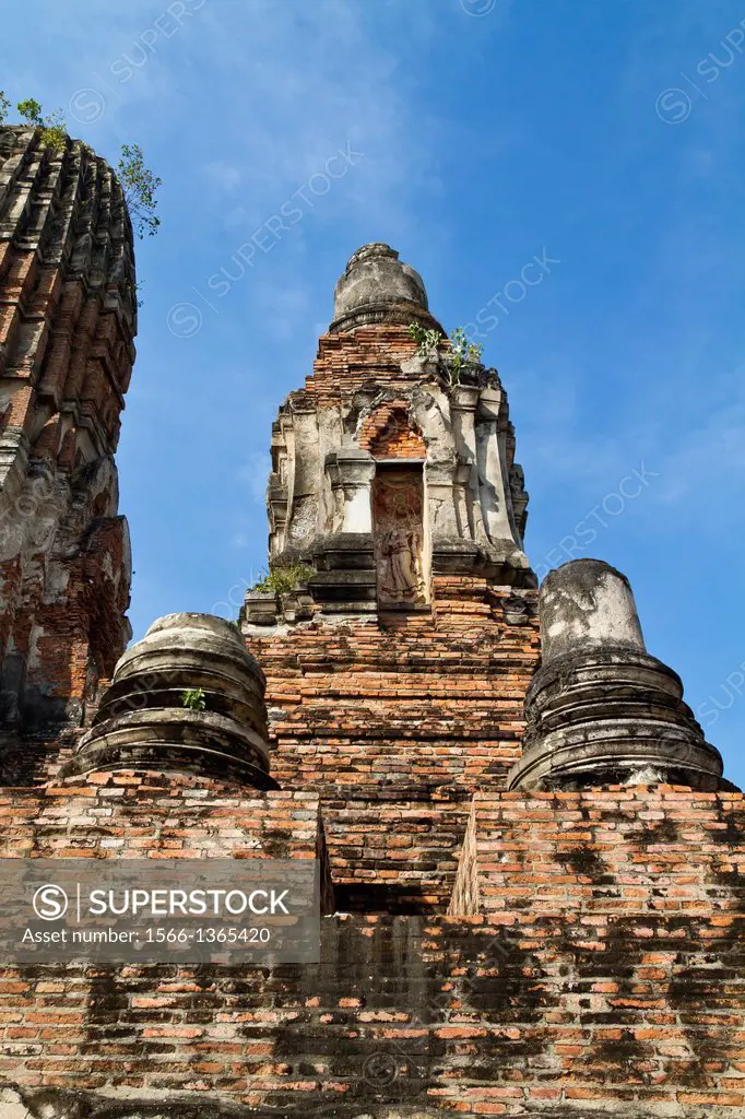 The Temple Wat Phra Ram in Ayutthaya.