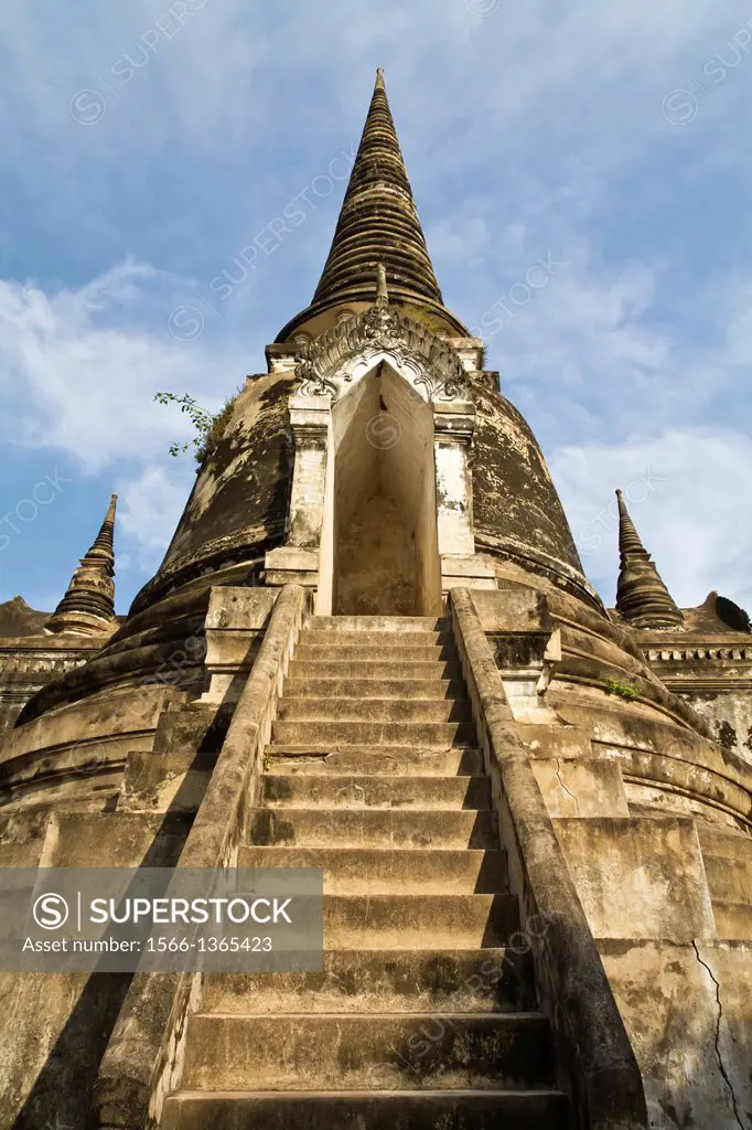 The Temple Wat Phra Sri Sanphet in Ayutthaya, Thailand