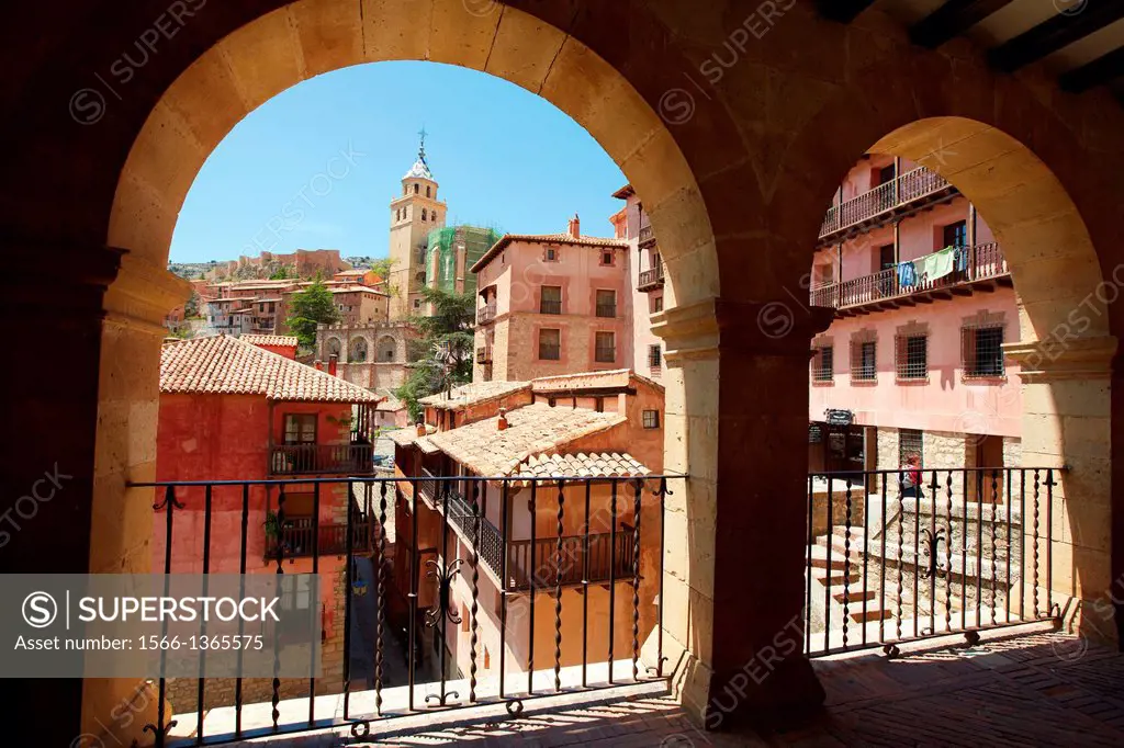 Albarracin. Teruel province. Aragon. Spain.