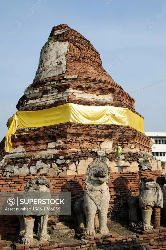 Temple ruin in Ayutthaya