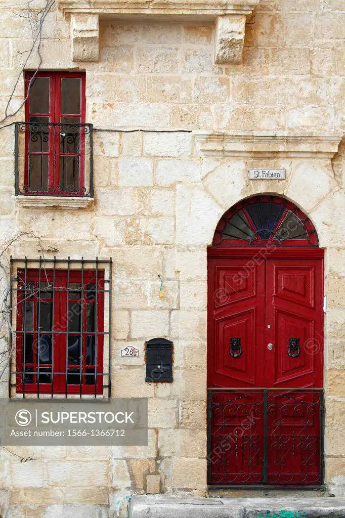 Streets of Vittoriosa, Malta.