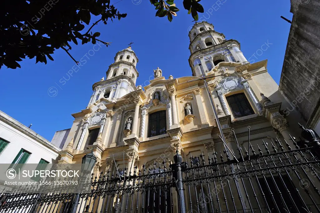 Church of San Pedro Telmo, San Telmo, Buenos Aires, Argentina.