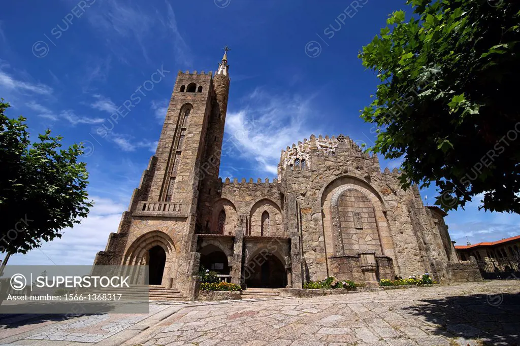 Templo Votivo del Mar, Panxón church, Panxon, Nigran, Pontevedra, Spain