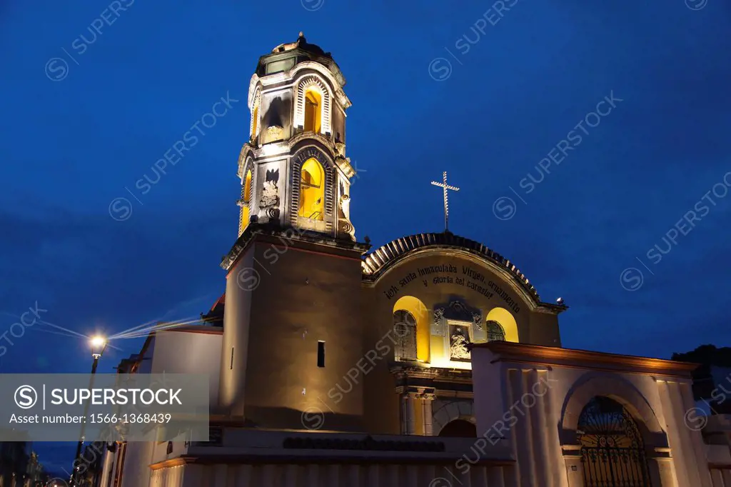 La Soledad Virgin Temple, at Oaxaca City, Oaxaca, Mexico.