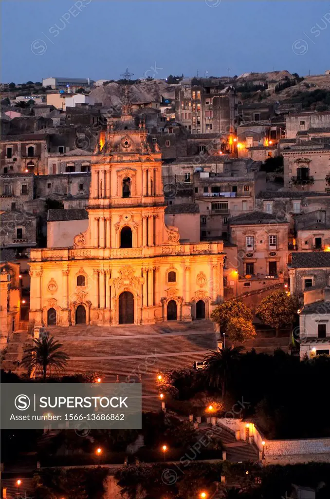 MODICA, CHURCH HOLY GEORGES.