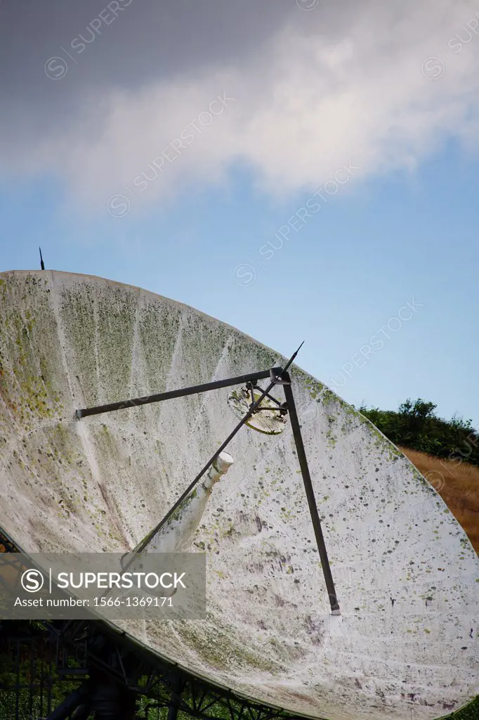 Old antenna in Sao Miguel Island, Azores.