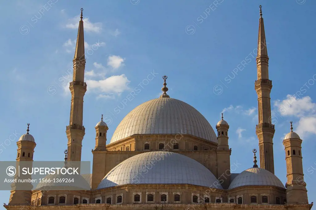 The great Mosque of Muhammad Ali Pasha or Alabaster Mosque Arabic:, Turkish: Mehmet Ali Pasa Camii is a mosque situated in the Citadel of Cairo in Egy...
