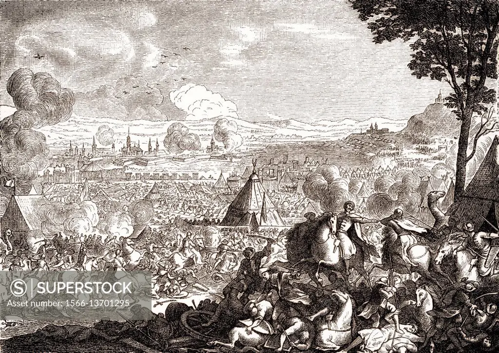 The Battle of Vienna, 1683.