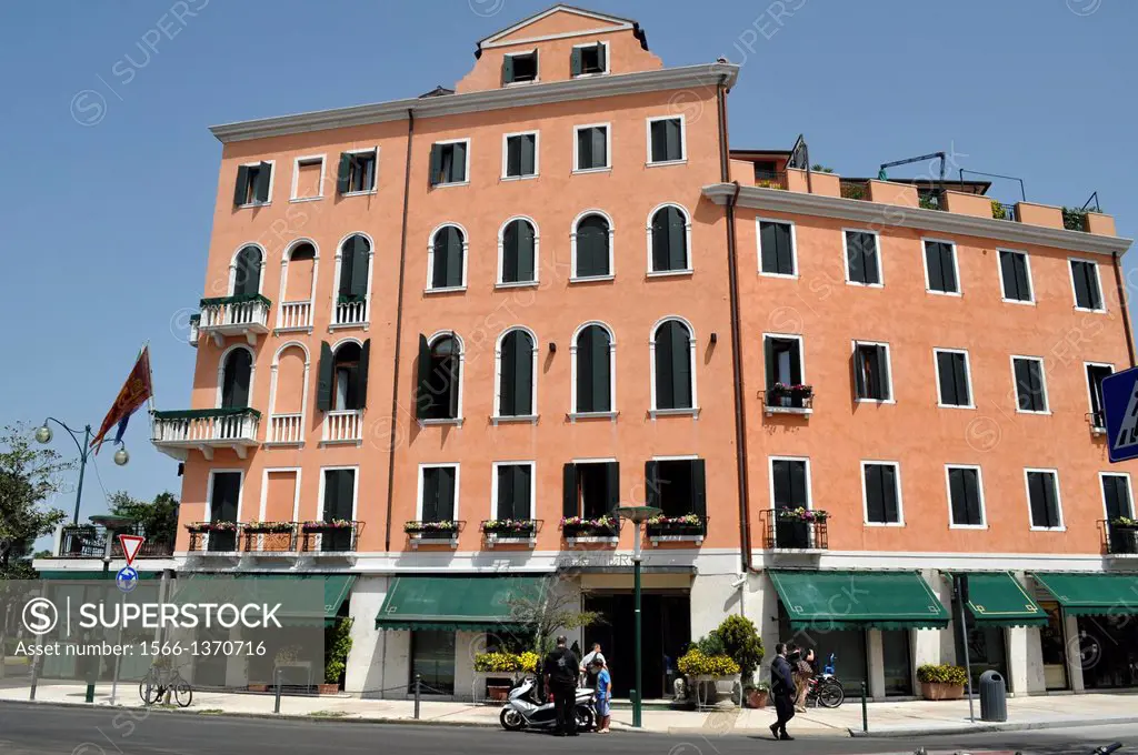 Lido di Venezia, Italy, Hotel Riviera