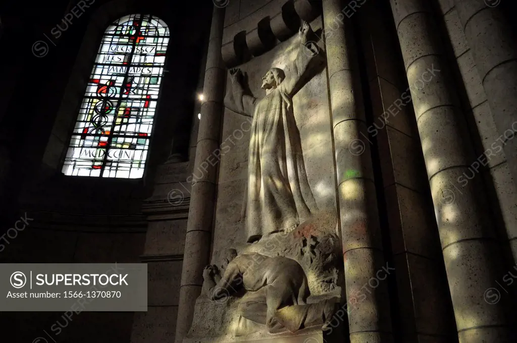 Paris, France, Sacre Coeur Basilica