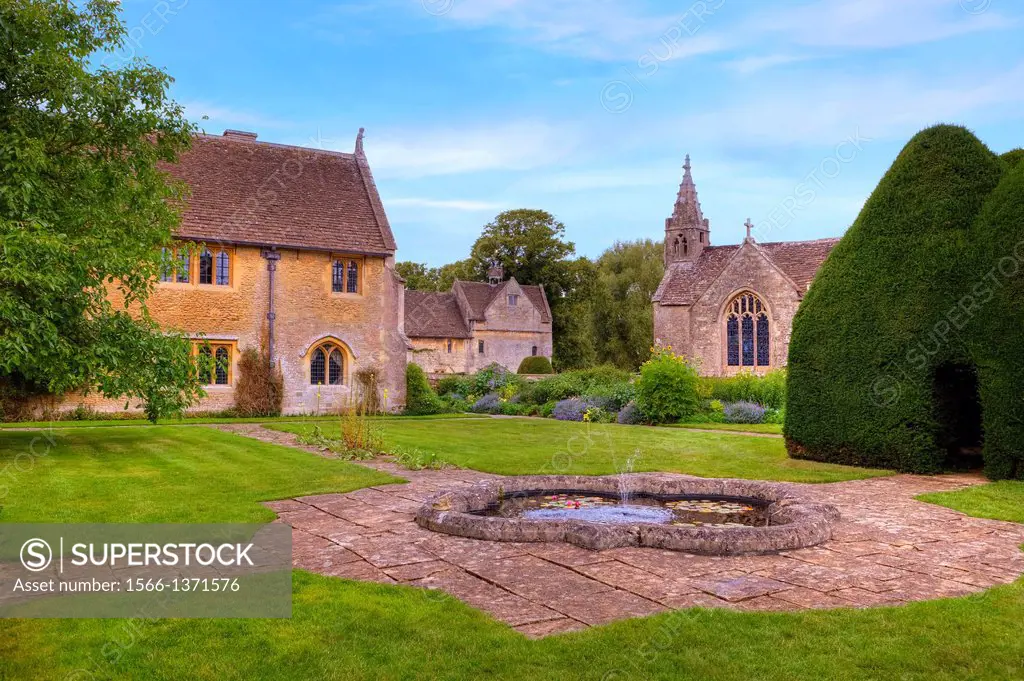Great Chalfield Manor, Bradford-on-Avon, Wiltshire, England, United Kingdom.