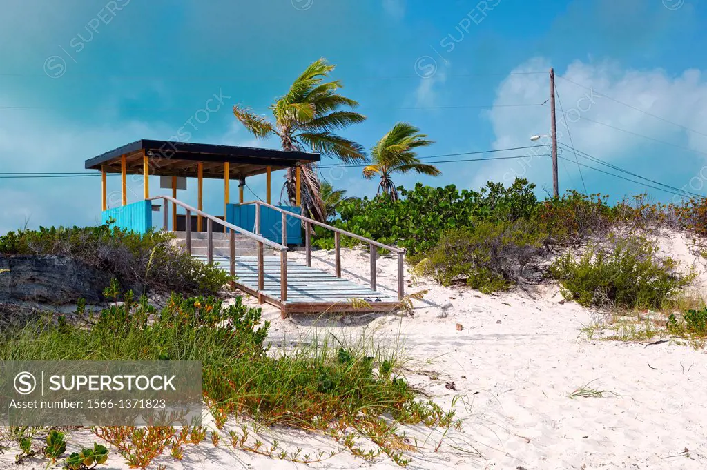 Tropic of Cancer Beach, Little Exuma Island, Bahamas, Caribbean.