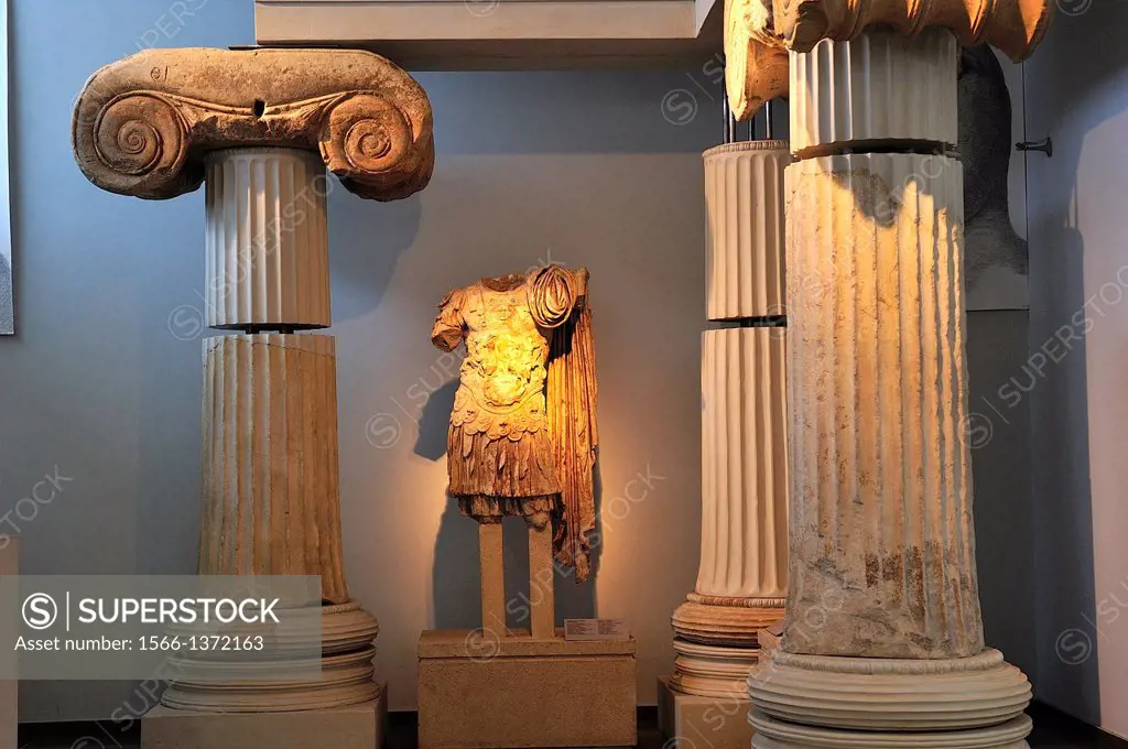 Roman remains, Museum of Archaeology, Thessaloniki, Greece
