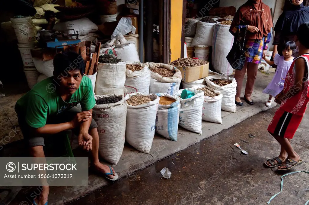 Spice Trader in Banjarmasin, Indonesia.