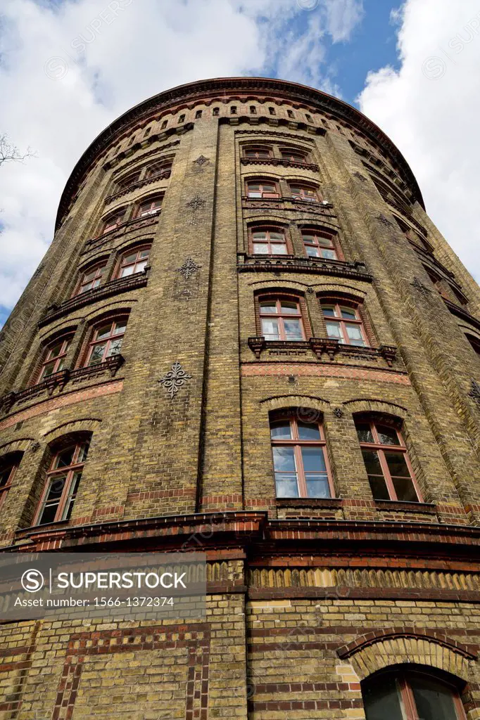 The old Water Tower in Prenzlauer Berg in Berlin, Germany
