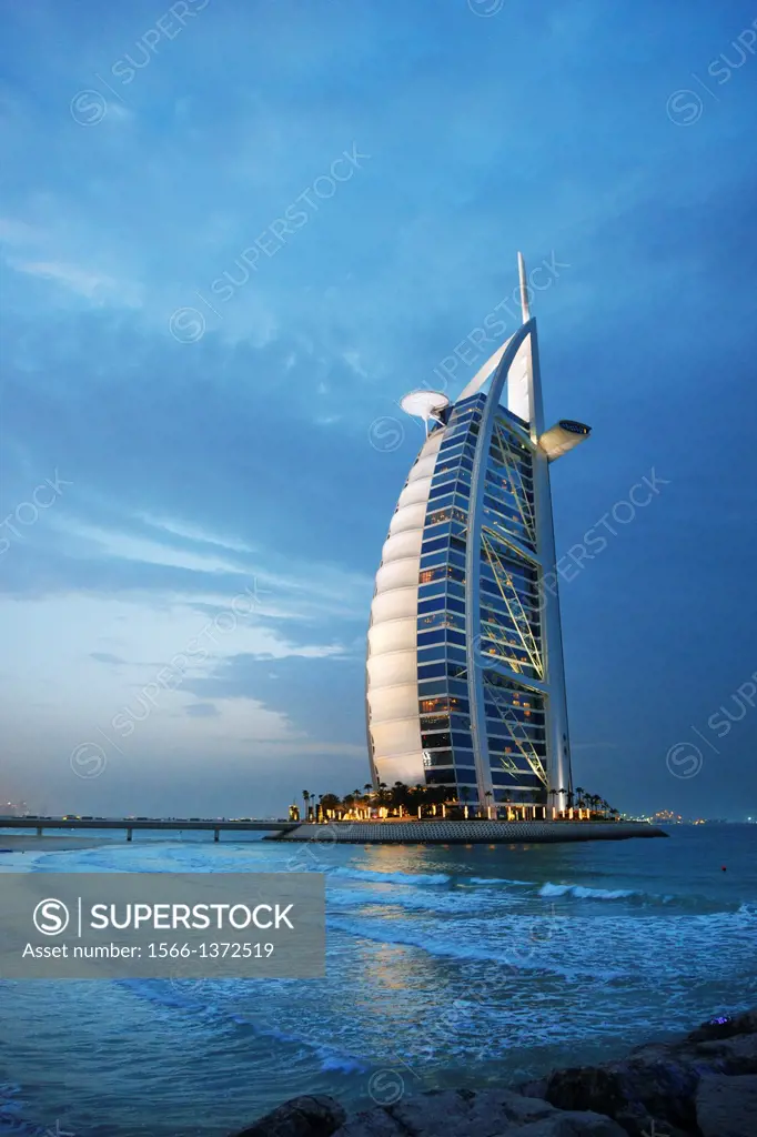 Hotel Burj Al Arab. Dubai. UAE.