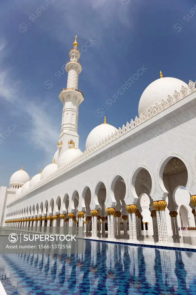 Sheikh Zayed Mosque. Abu Dhabi. UAE.