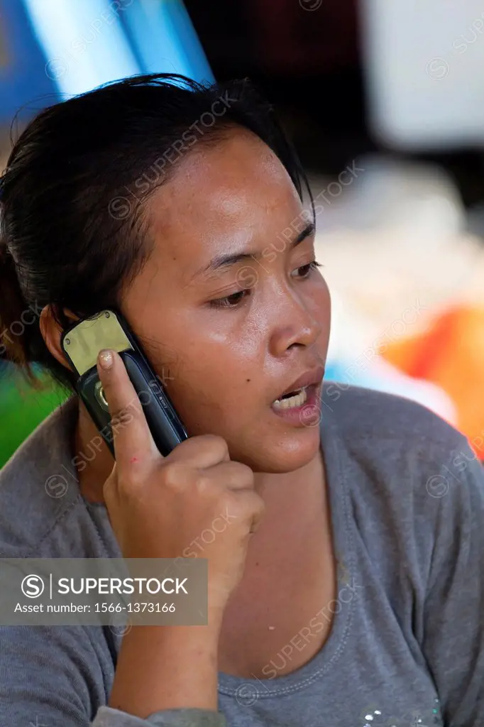 Market Woman in Phnom Penh, Cambodia