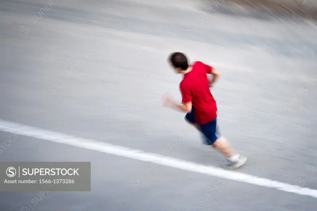 Man running