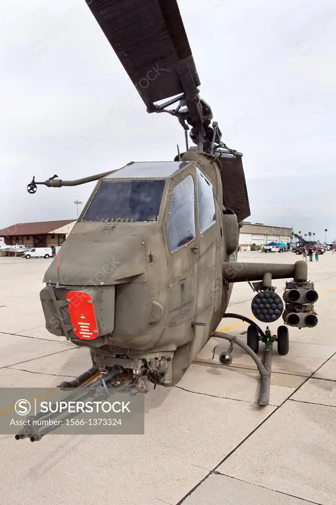 U  S  Army AH-1F Cobra helicopter tif