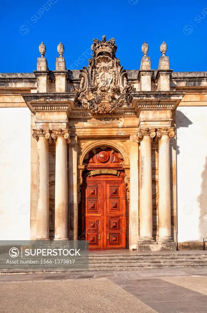 Biblioteca Joanina, Law Faculty, Coimbra University, Beira Province, Portugal, Unesco World Heritage Site.