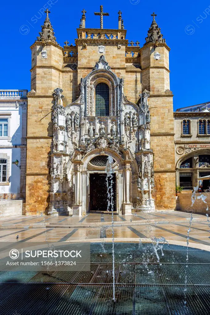Santa Cruz Monastery, Coimbra old city, Beira Province, Portugal, Unesco World Heritage Site.