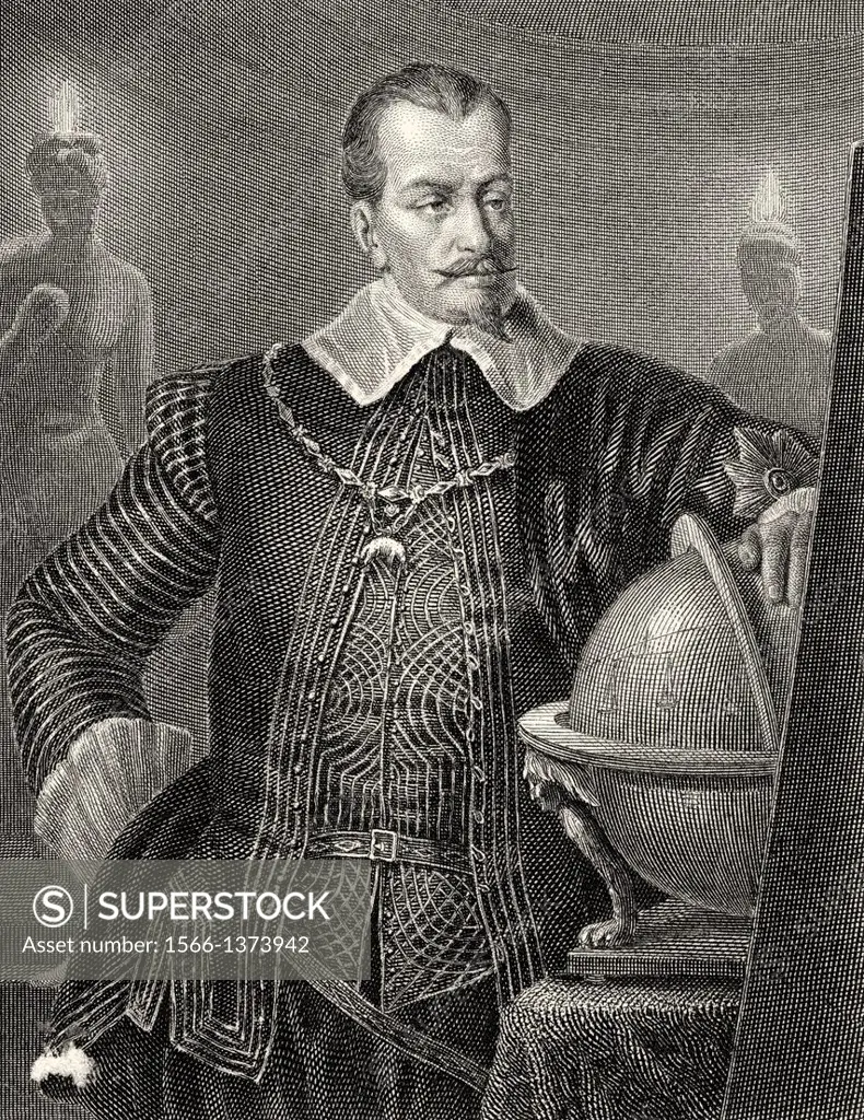 Wallenstein, character from the drama Wallenstein by Friedrich Schiller, 1759 - 1805.