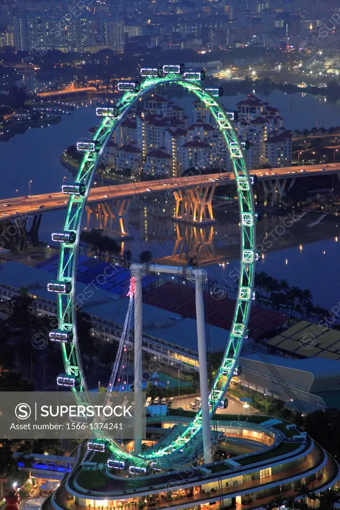 Singapore, Singapore Flyer, giant wheel,