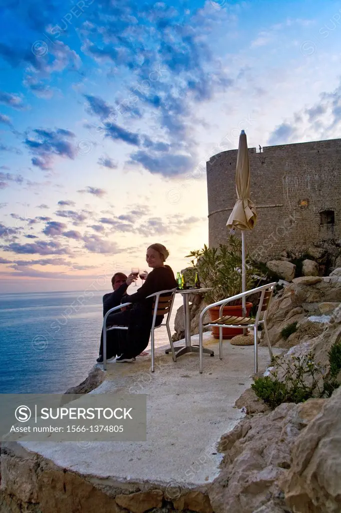 Fort of St John. Dubrovnik. Croatia.