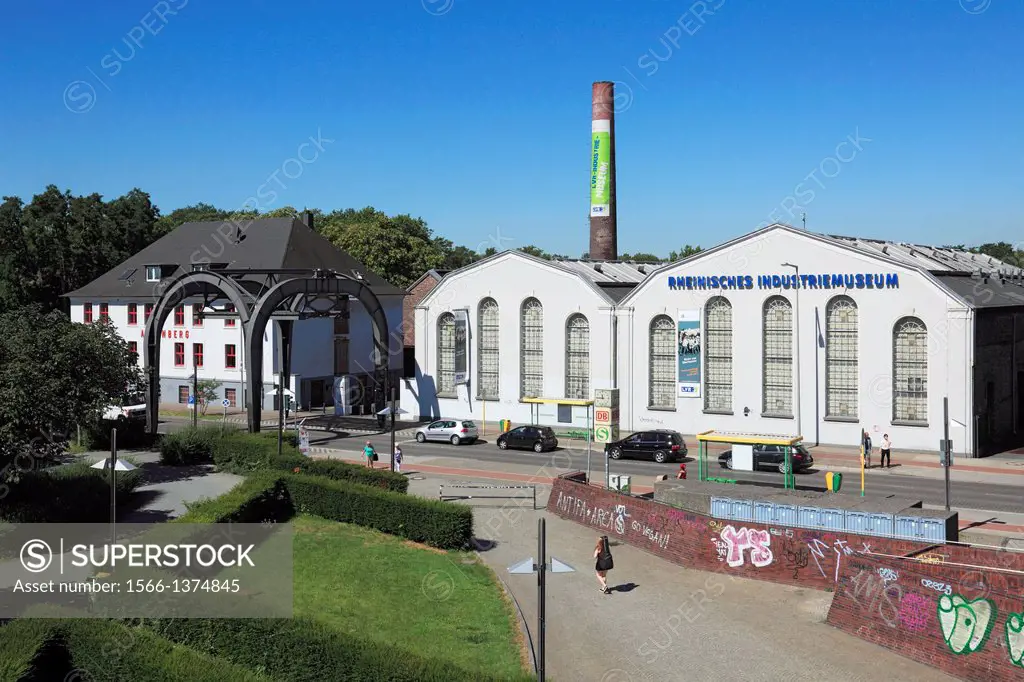 Germany, Oberhausen, Ruhr area, Lower Rhine, Rhineland, North Rhine-Westphalia, NRW, LVR Industrial Museum, former zinc factory Altenberg with House A...
