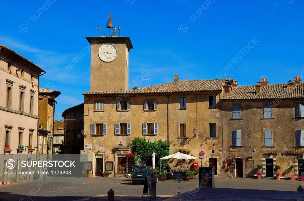 Cathedral Square, Piazza del Duomo, Orvieto, Terni Province, Umbria, Italy