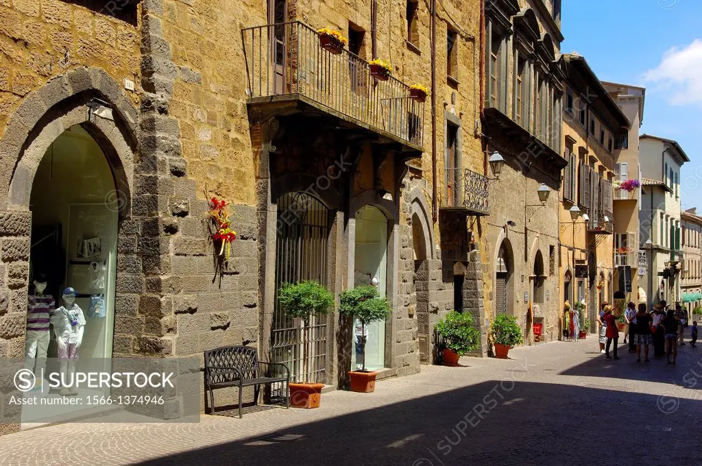 Old Town, Orvieto, Terni Province, Umbria, Italy